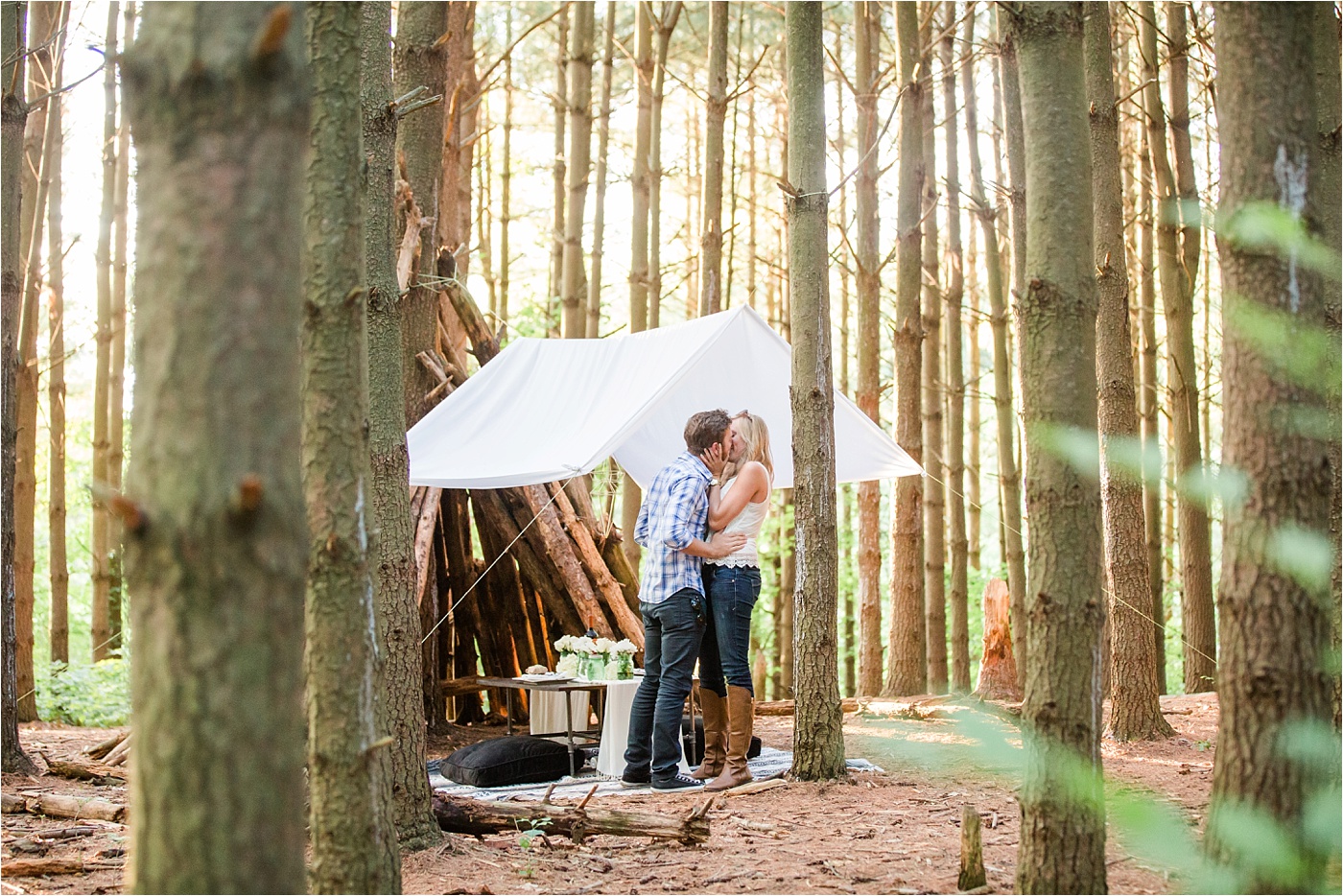 Surprise Summer Proposal in the woods_0021
