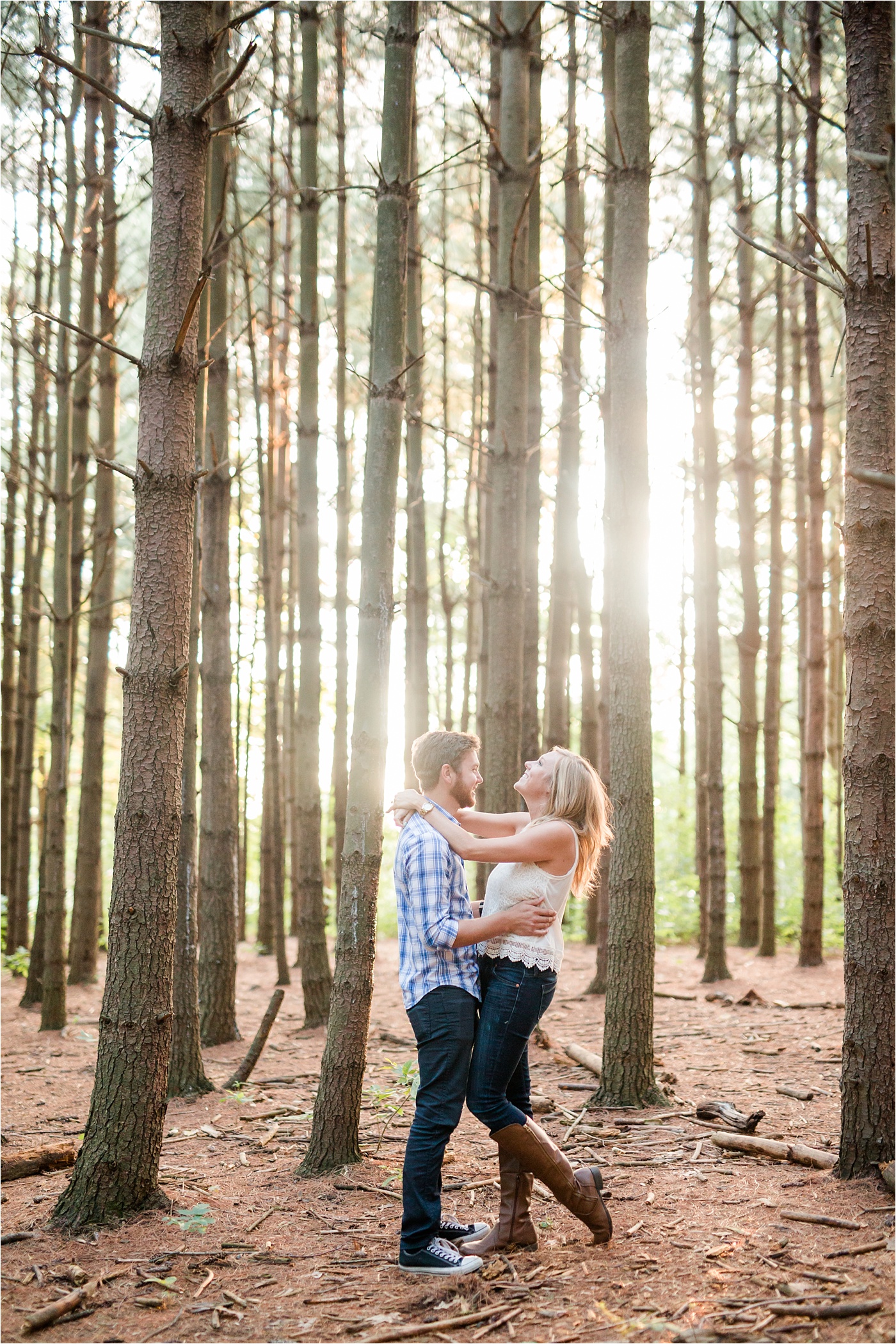 Surprise Summer Proposal in the woods_0037