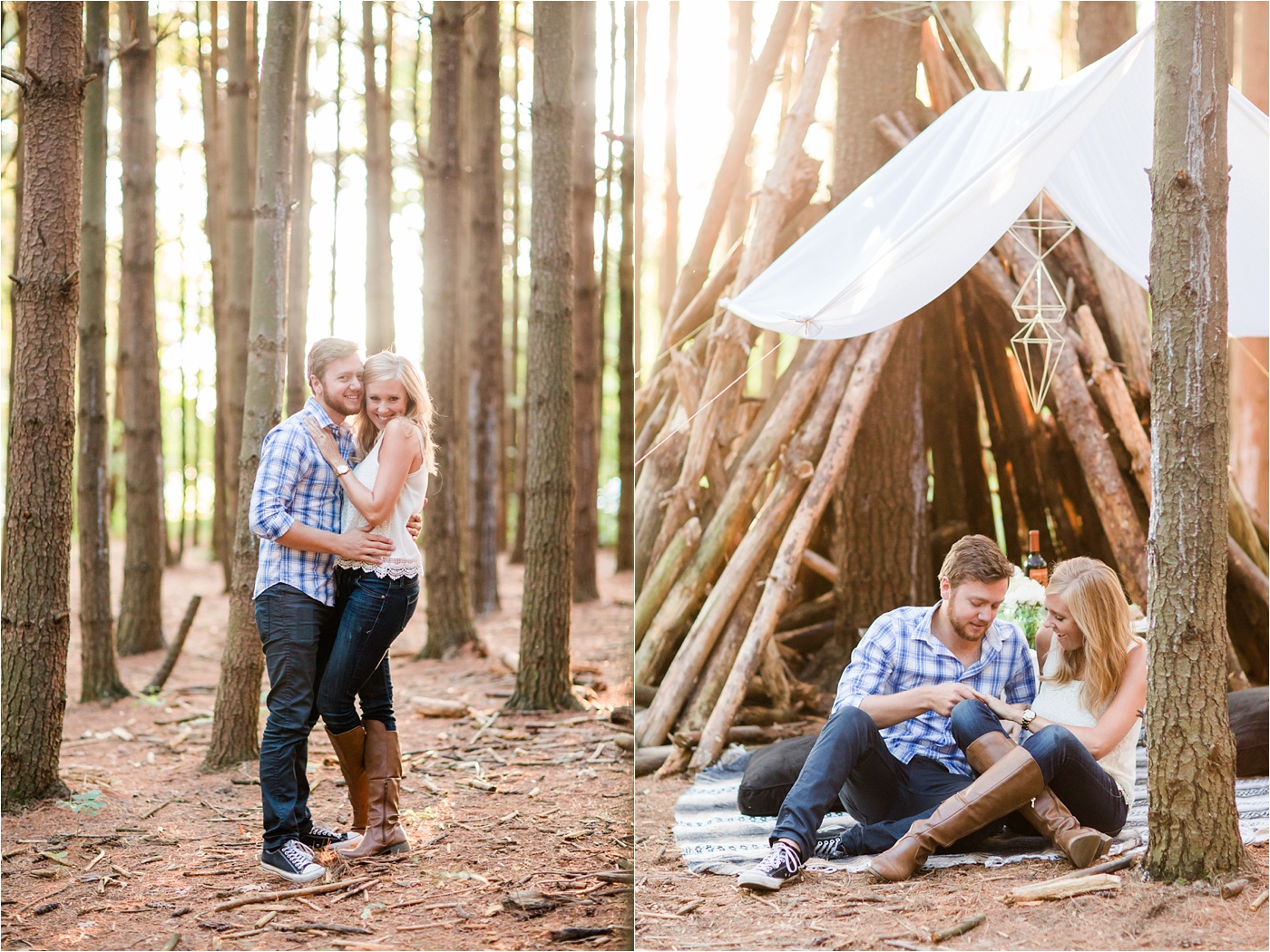 Surprise Summer Proposal in the woods_0047