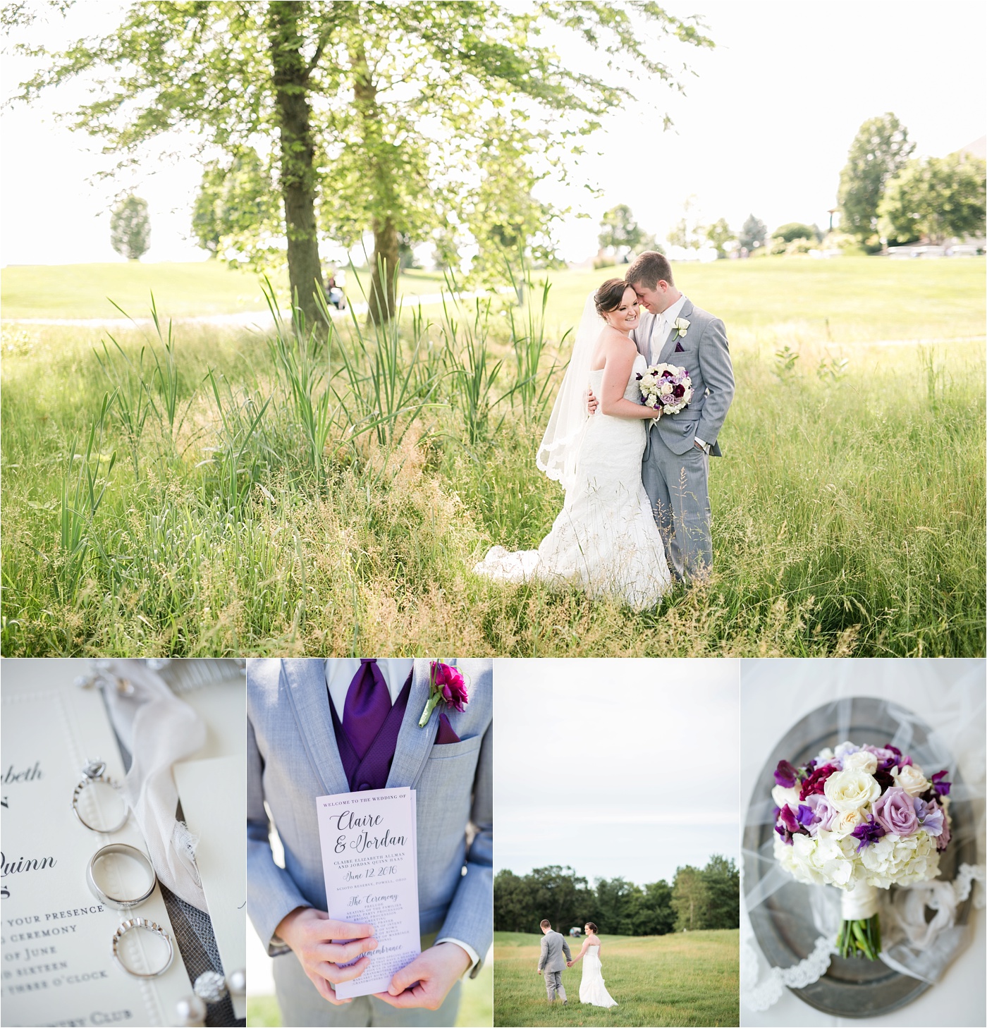 Lavender Summer Wedding at Scioto Reserve Country Club | KariMe Photography_0194