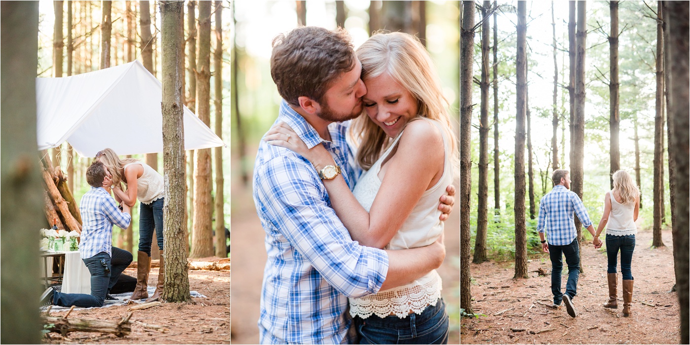 Surprise Summer Proposal in the woods_0001